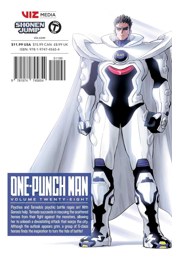 Бумажная книга «One-Punch Man. Volume 28», автор One - фото №1