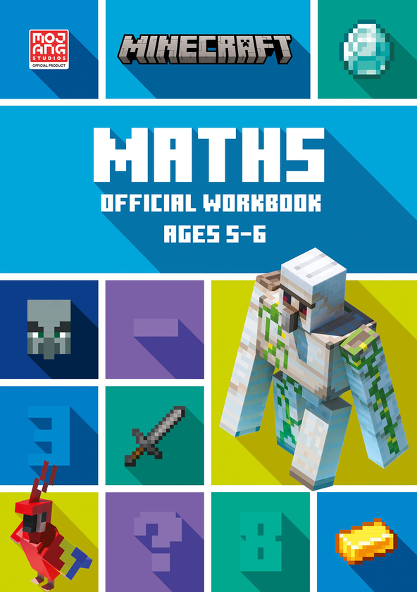 [object Object] «Minecraft Maths Ages 5-6: Official Workbook» - фото №1