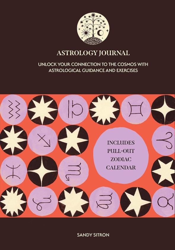 [object Object] «Astrology Journal: Unlock Your Connection to the Cosmos with Astrological Guidance and Exercises», автор Сэнди Ситрон - фото №1