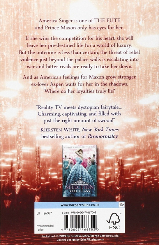 Паперова книга «The Elite», автор Кіра Касс - фото №1