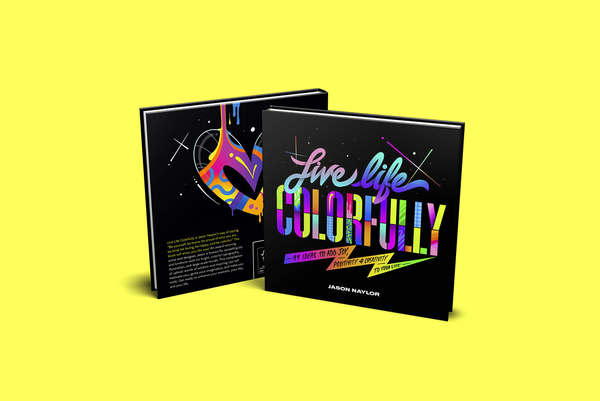 Бумажная книга «Live Life Colorfully», автор Джейсон Нейлор - фото №1