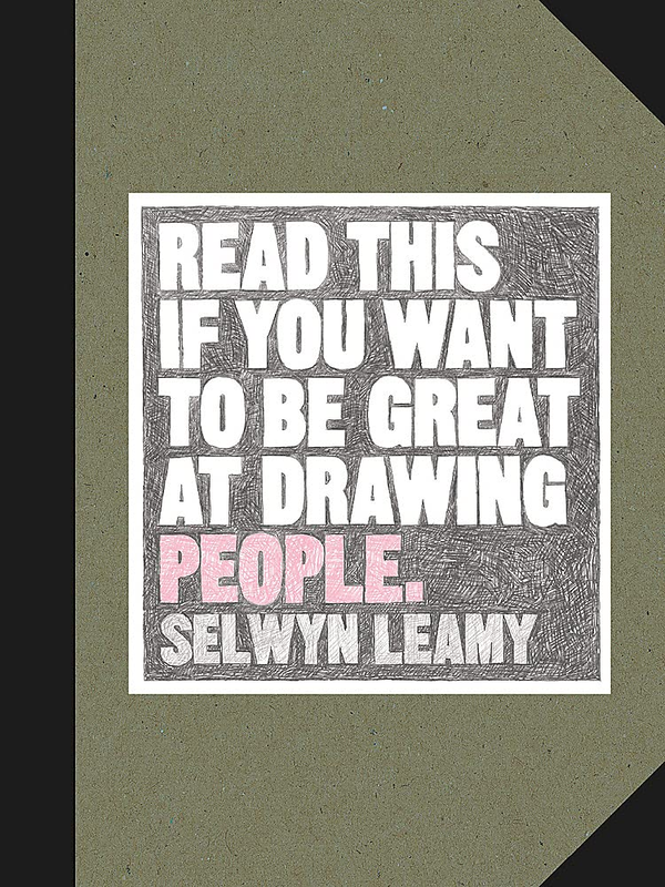 Бумажная книга «Read This if You Want to be Great at Drawing People», автор Леами Селвин - фото №1