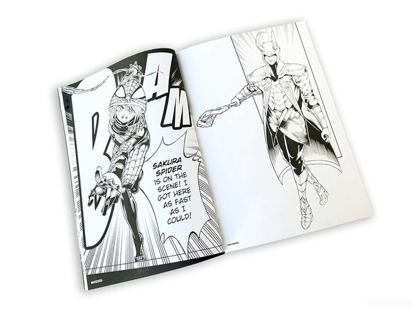 Бумажная книга «Deadpool: Samurai. The Official Coloring Book», автор VIZ Media - фото №1