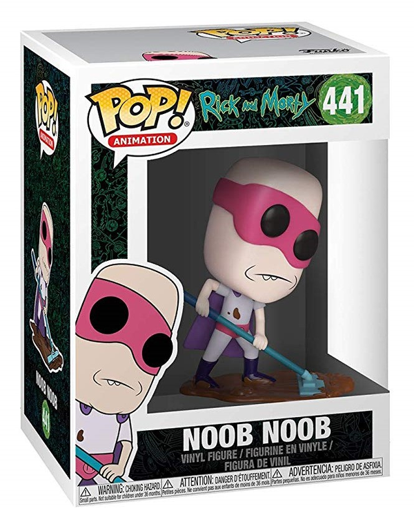  «Коллекционная фигурка Funko Pop! Pop Animation Rick & Morty Нуб-нуб (FK35593)», бренда Funko Pop - фото №1