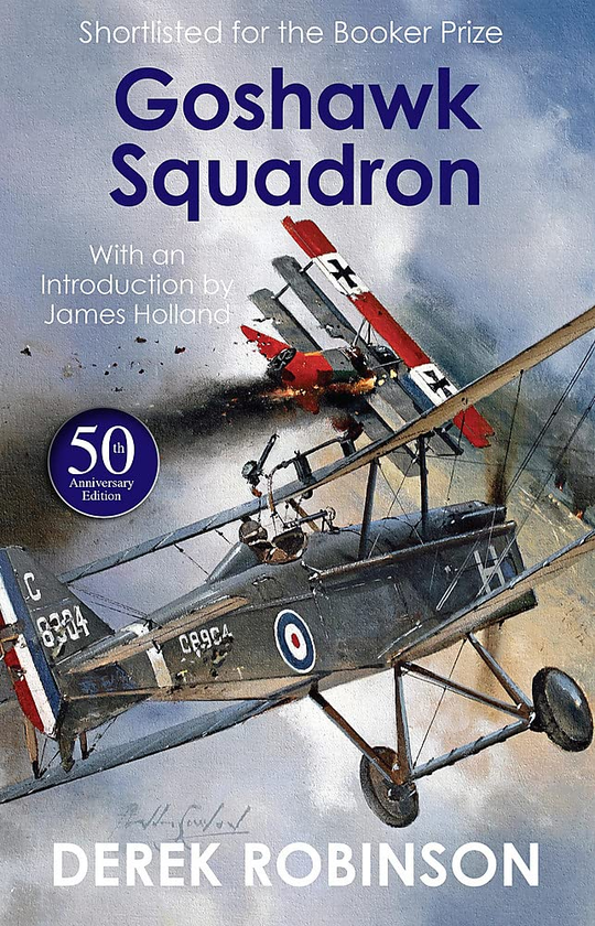 Паперова книга «Goshawk Squadron», автор Дерек Робінсон - фото №1