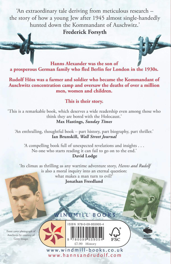 Бумажная книга «Hanns and Rudolf. The German Jew and the Hunt for the Kommandant of Auschwitz», автор Томас Хардинг - фото №1