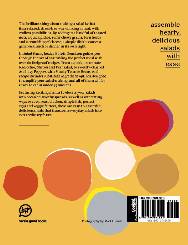 Бумажная книга «Salad Feasts», автор Джессика Эллиот Деннисон - фото №1