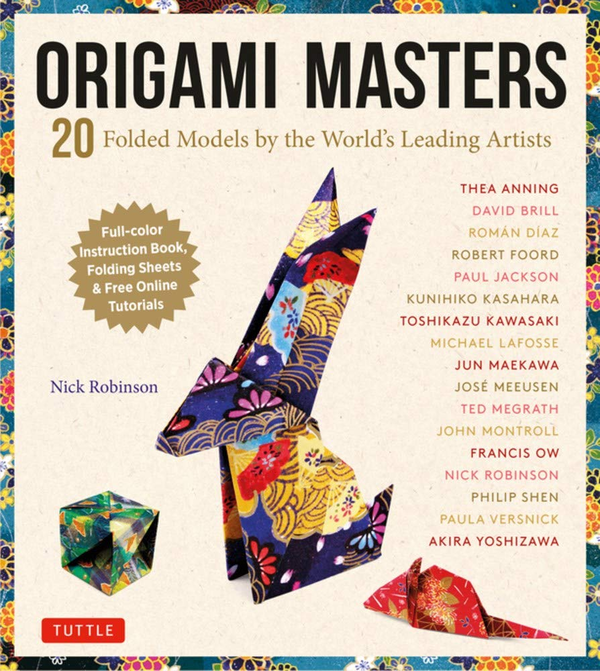 Бумажная книга «Origami Masters Kit. 20 Folded Models by the World's Leading Artists», автор Ник Робинсон - фото №1