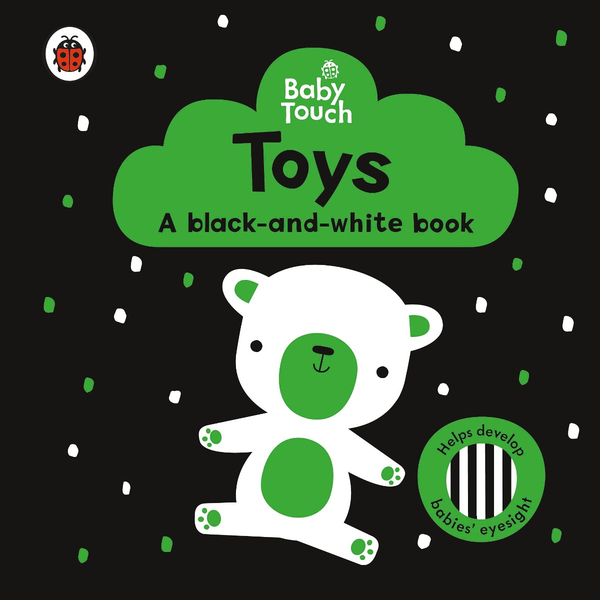 Паперова книга «Baby Touch. Toys. A black-and-white book» - фото №1