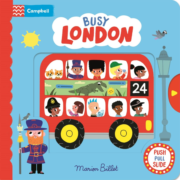 Паперова книга «Busy London», автор Маріон Білле - фото №1