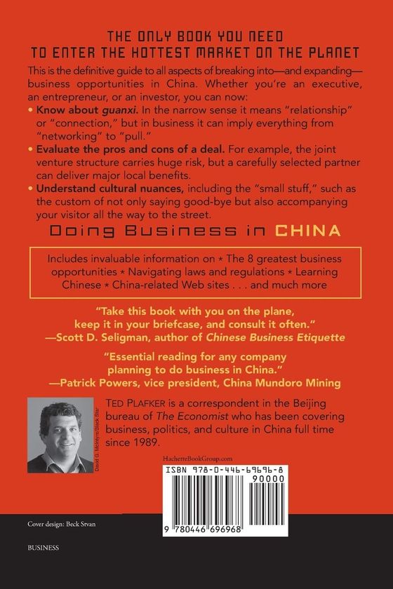 Бумажная книга «Doing Business in China. How to Profit in the World's Fastest Growing Market», автор Тед Плафкер - фото №1
