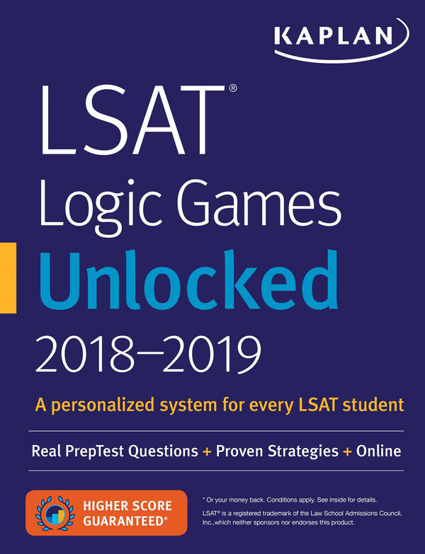 Бумажная книга « LSAT Logic Games Unlocked 2018-2019 : Real PrepTest Questions + Proven Strategies + Online» - фото №1