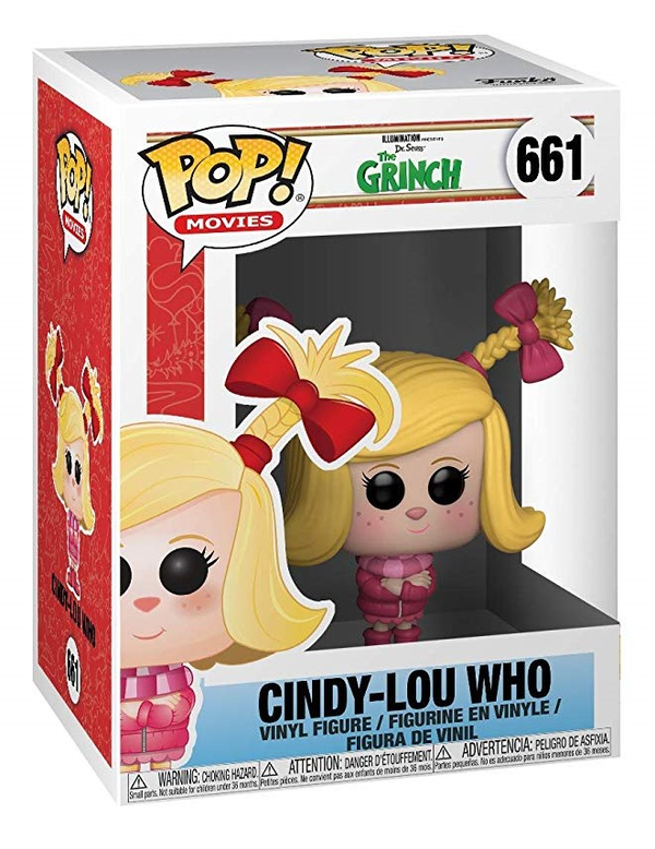  «Коллекционная фигурка Funko Pop! Pop Movies The Grinch 2018 Cindy Lou Who (FK33025)», бренда Funko Pop - фото №1