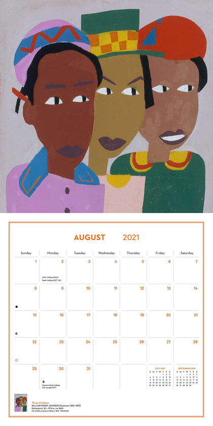 Паперова книга «Harlem Renaissance and Beyond 2021 Wall Calendar» - фото №1