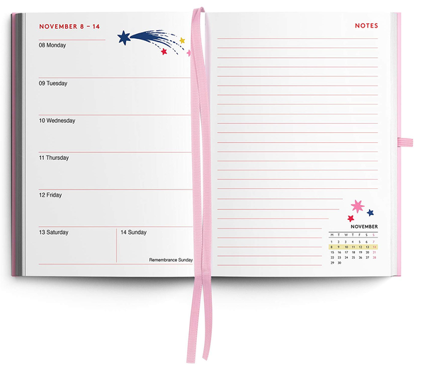 Бумажная книга «Cath Kidston A6 Khaki Dusk Floral 2021 Diary», автор Кэт Кидстон - фото №1