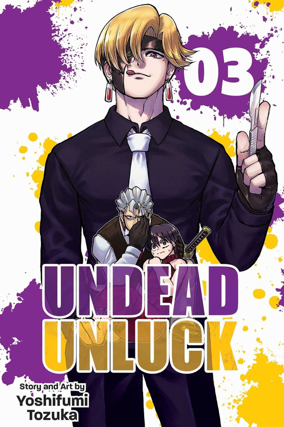 Бумажная книга «Undead Unluck. Volume 3», автор Ёсифуми Тозука - фото №1