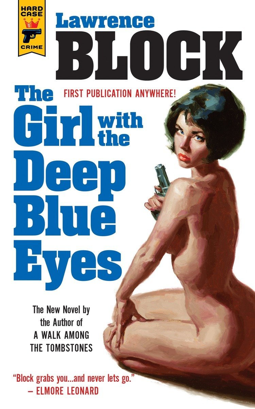 Бумажная книга «The Girl With the Deep Blue Eyes», автор Лоуренс Блок - фото №1