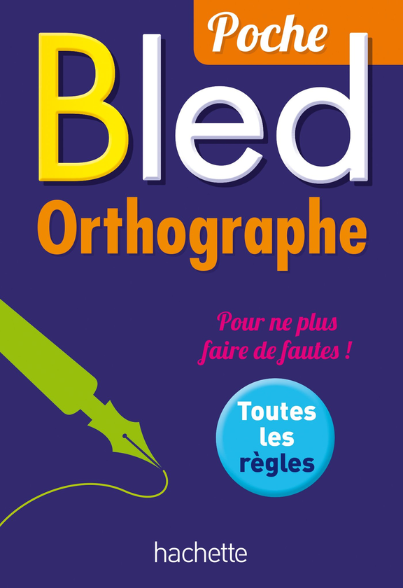 Паперова книга «Bled Poche Orthographe», автор Daniel Berlion - фото №1