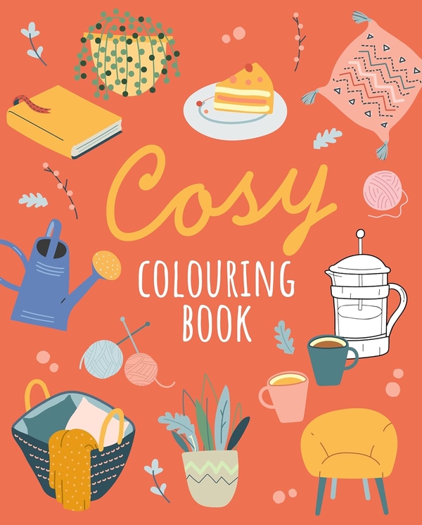 Бумажная книга «Cosy Colouring Book», автор Танси Уиллоу - фото №1