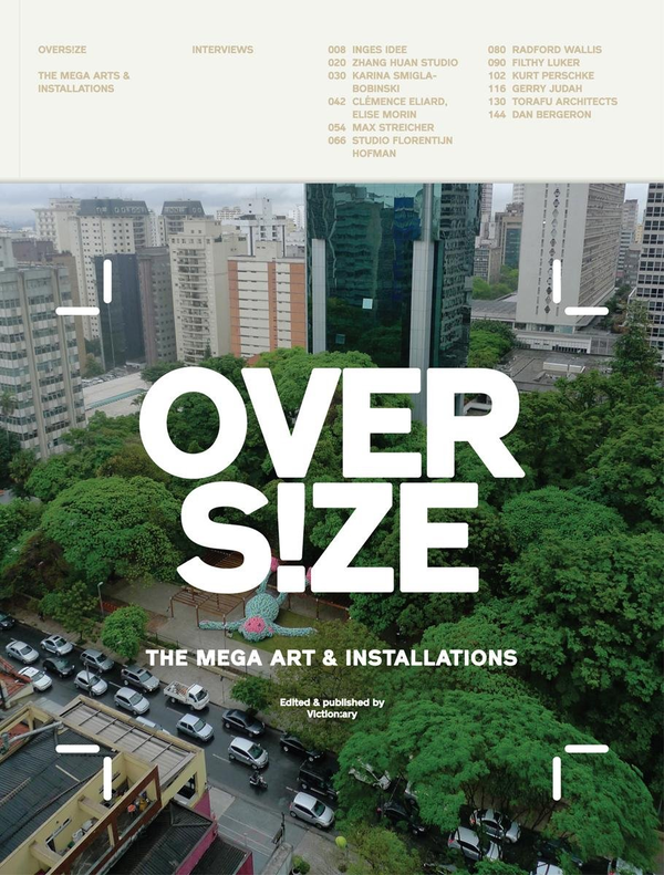 Паперова книга «Oversize. The Mega Art & Installations» - фото №1