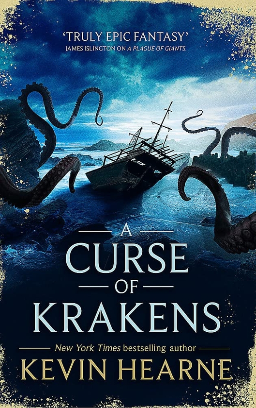 Бумажная книга «A Curse of Krakens», автор Кевин Хирн - фото №1