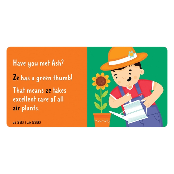 Бумажная книга «They, He, She. Words for You and Me Board Book» - фото №1