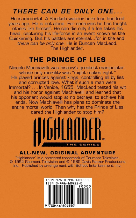 Бумажная книга «Highlander. The Measure of a Man», автор Нэнси Холдер - фото №1