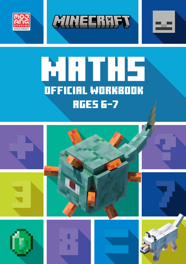 [object Object] «Minecraft Maths Ages 6-7: Official Workbook» - фото №1