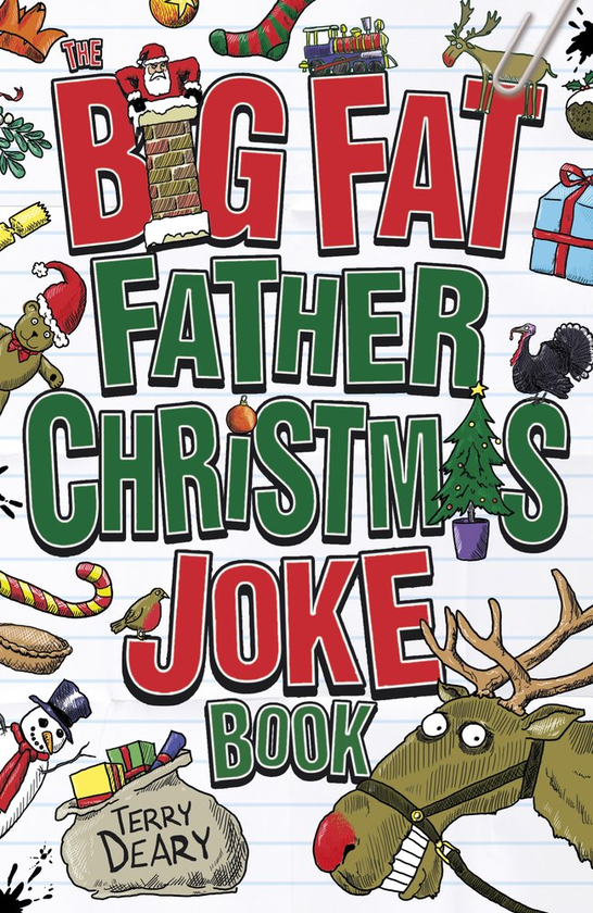 Бумажная книга «The Big Fat Father Christmas Joke Book», автор Терри Дири - фото №1