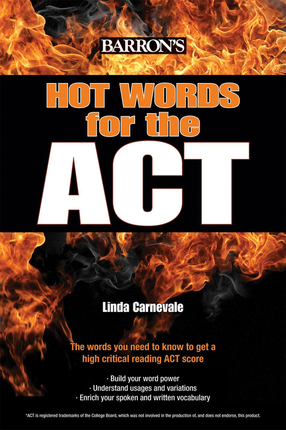 Паперова книга «Hot Words for the ACT», автор Лінда Карневале - фото №1