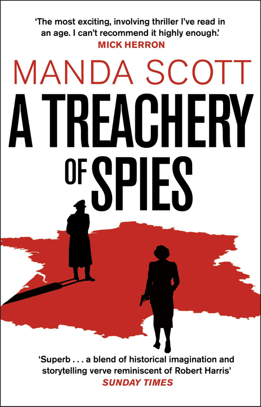 Паперова книга «A Treachery of Spies», автор Манда Скотт - фото №1