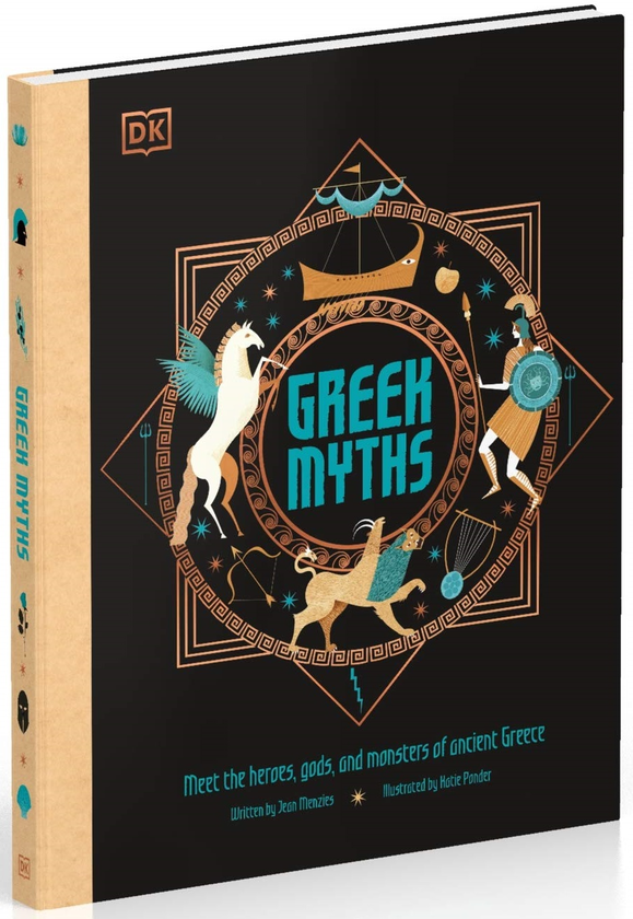 Бумажная книга «Greek Myths: Meet the heroes, gods, and monsters of ancient Greece», автор Джин Мензис - фото №1