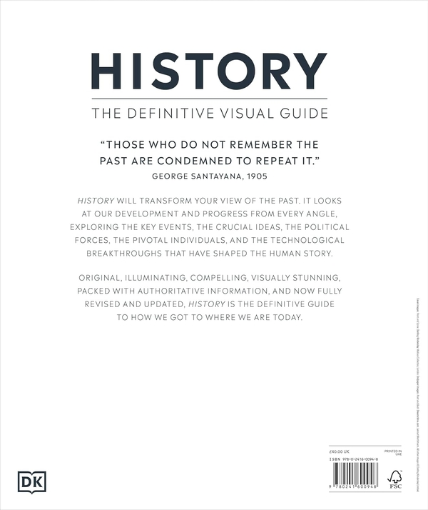 Бумажная книга «History: The Definitive Visual Guide» - фото №1