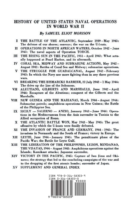 Бумажная книга «The Rising Sun in the Pacific, 1931 - April 1942 (History of United States Naval Operations in World War II, Volume III)», автор Семуэль Морисон - фото №1
