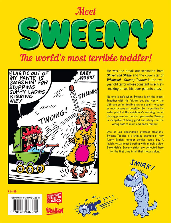 Бумажная книга «Leo Baxendale's Sweeny Toddler», автор Лео Баксендейл - фото №1