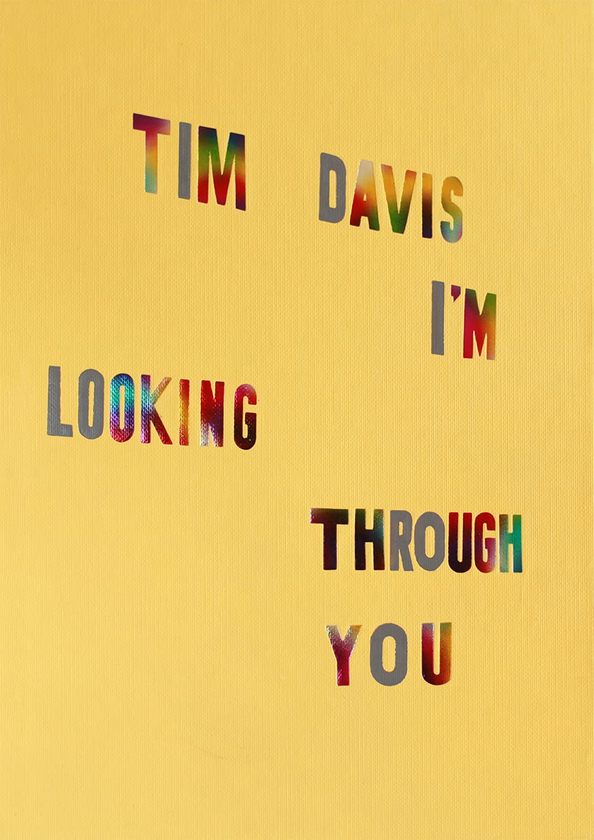 Бумажная книга « Tim Davis. I'm Looking Through You», автор Тим Дэвис - фото №1