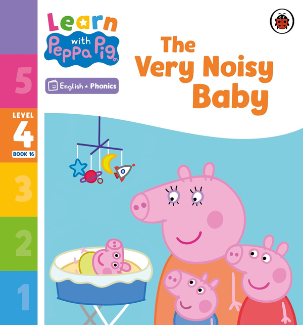 Паперова книга «Learn with Peppa Phonics Level 4 Book 16. The Very Noisy Baby» - фото №1