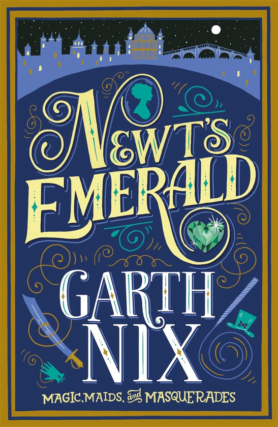 Бумажная книга «Newt's Emerald», автор Гарт Никс - фото №1