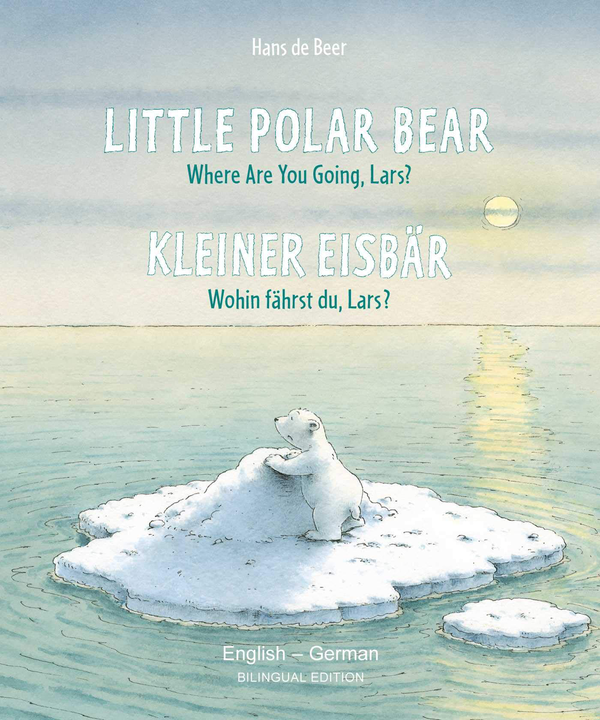 Бумажная книга «Little Polar Bear. English-German», автор Ханс де Беер - фото №1