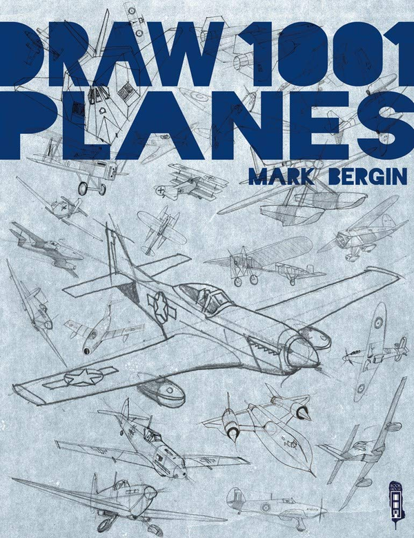Бумажная книга «Draw 1001. Flight», автор Марк Бергин - фото №1