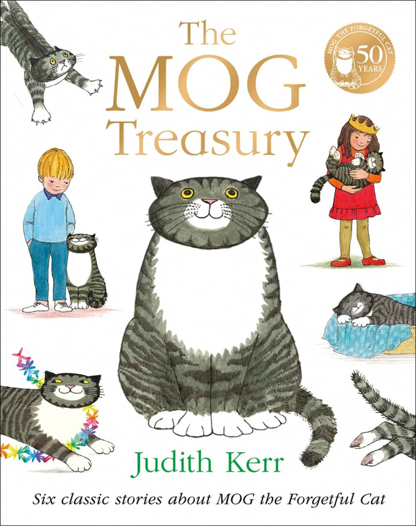 Бумажная книга «The Mog Treasury. Six Classic Stories About Mog the Forgetful Cat», автор Джудит Керр - фото №1