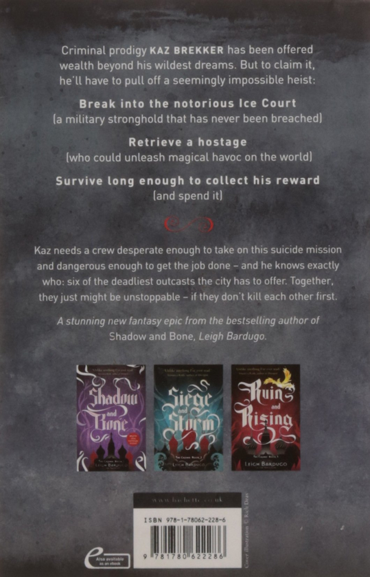Бумажная книга «Six of Crows. Book 1», автор Ли Бардуго - фото №1