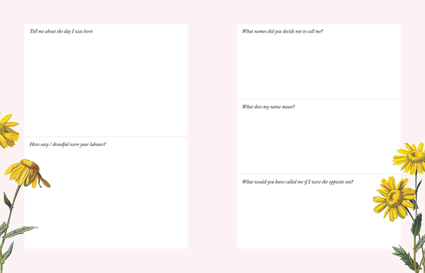 Бумажная книга «A Mother's Memory Journal: Look Back. Record. Treasure Forever» - фото №1