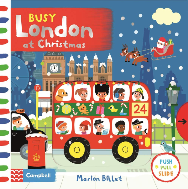 Бумажная книга «Busy London at Christmas» - фото №1
