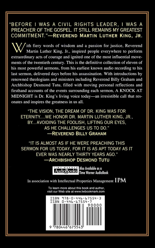 Бумажная книга «A Knock At Midnight», автор Мартин Лютер Кинг - фото №1