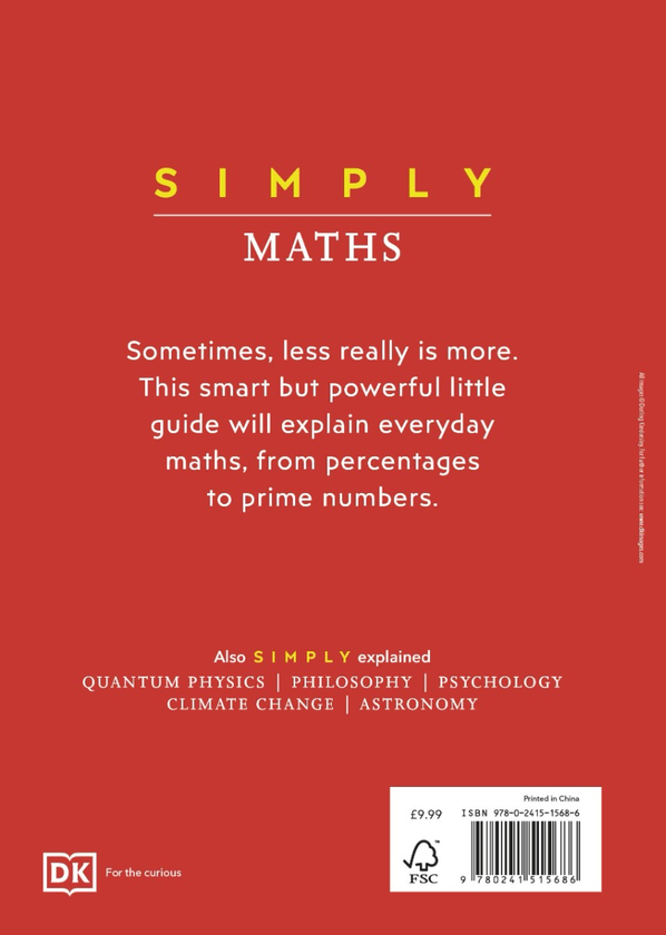 Бумажная книга «Simply Maths» - фото №1