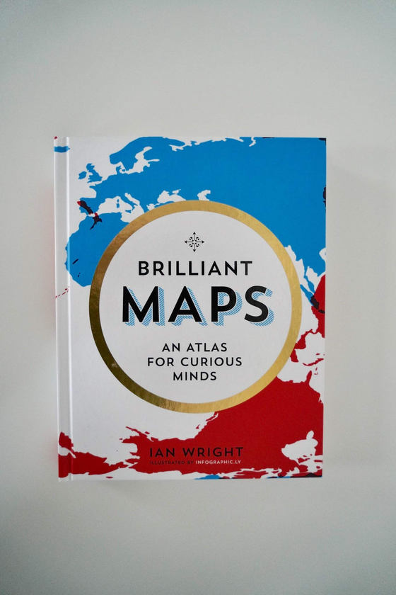 [object Object] «Brilliant Maps. An Atlas for Curious Minds», автор Іан Райт - фото №2 - мініатюра