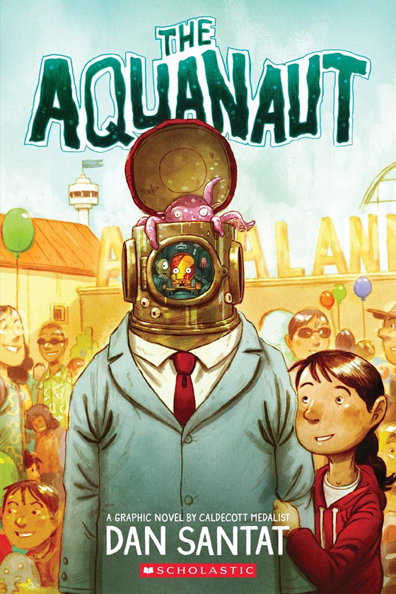Бумажная книга «The Aquanaut», автор Дэн Сантат - фото №1