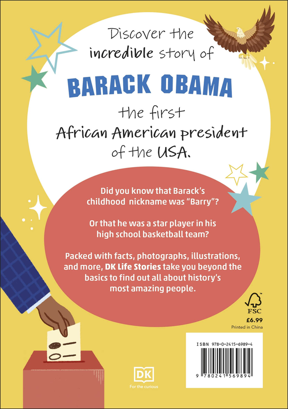 Паперова книга «Barack Obama», автор Стівен Кренський - фото №1