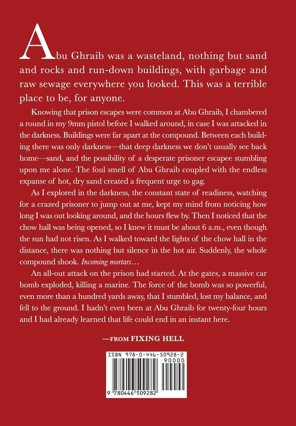 Паперова книга «Fixing Hell. An Army Psychologist Confronts Abu Ghraib», автор Ларрі Джеймс - фото №1